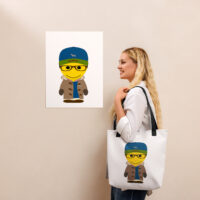 Tote bag - dufflecoat - Charles-gauloise