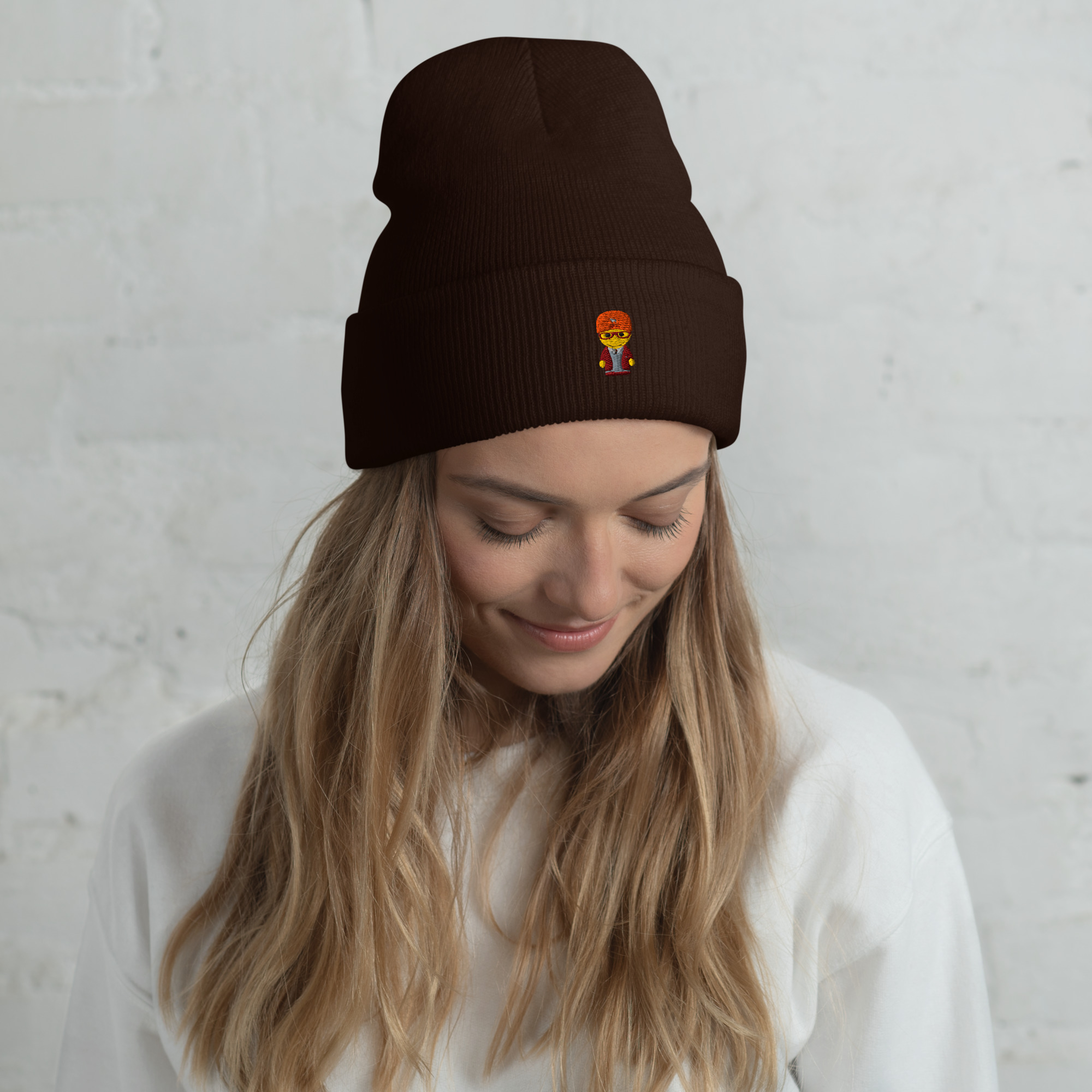 Bonnet à revers - "College" - Charles - tweed