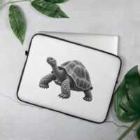 Housse pour ordinateur portable "Maison GEEKLEY" - tortue