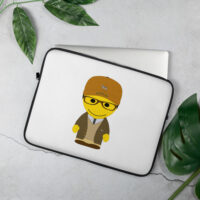 Housse pour ordinateur portable - "College" - Charles - tweed