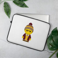 Housse pour ordinateur portable - "College" - Fitzgerald - bordeaux