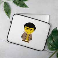 Housse pour ordinateur portable - dufflecoat - Benedict-moutarde