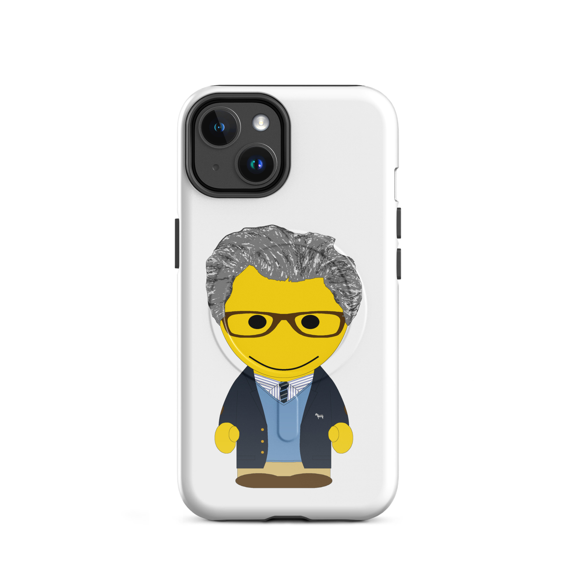 Coque iPhone® (MagSafe®) - "College" - Alistair - marine