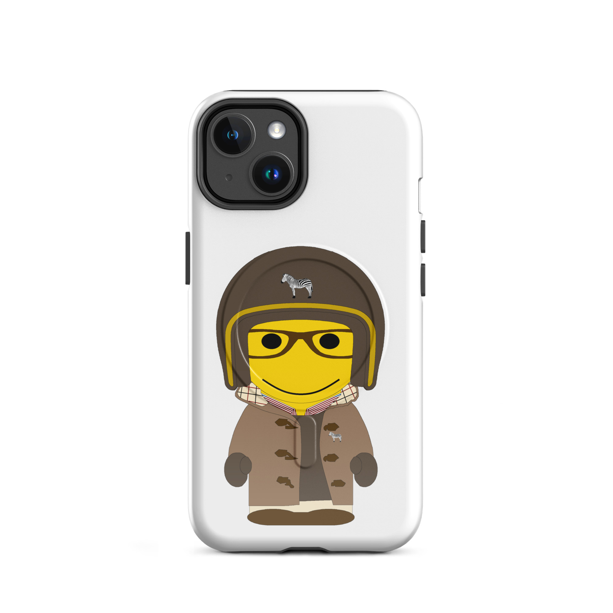 Coque iPhone® (MagSafe®) - dufflecoat - Dorian-marron