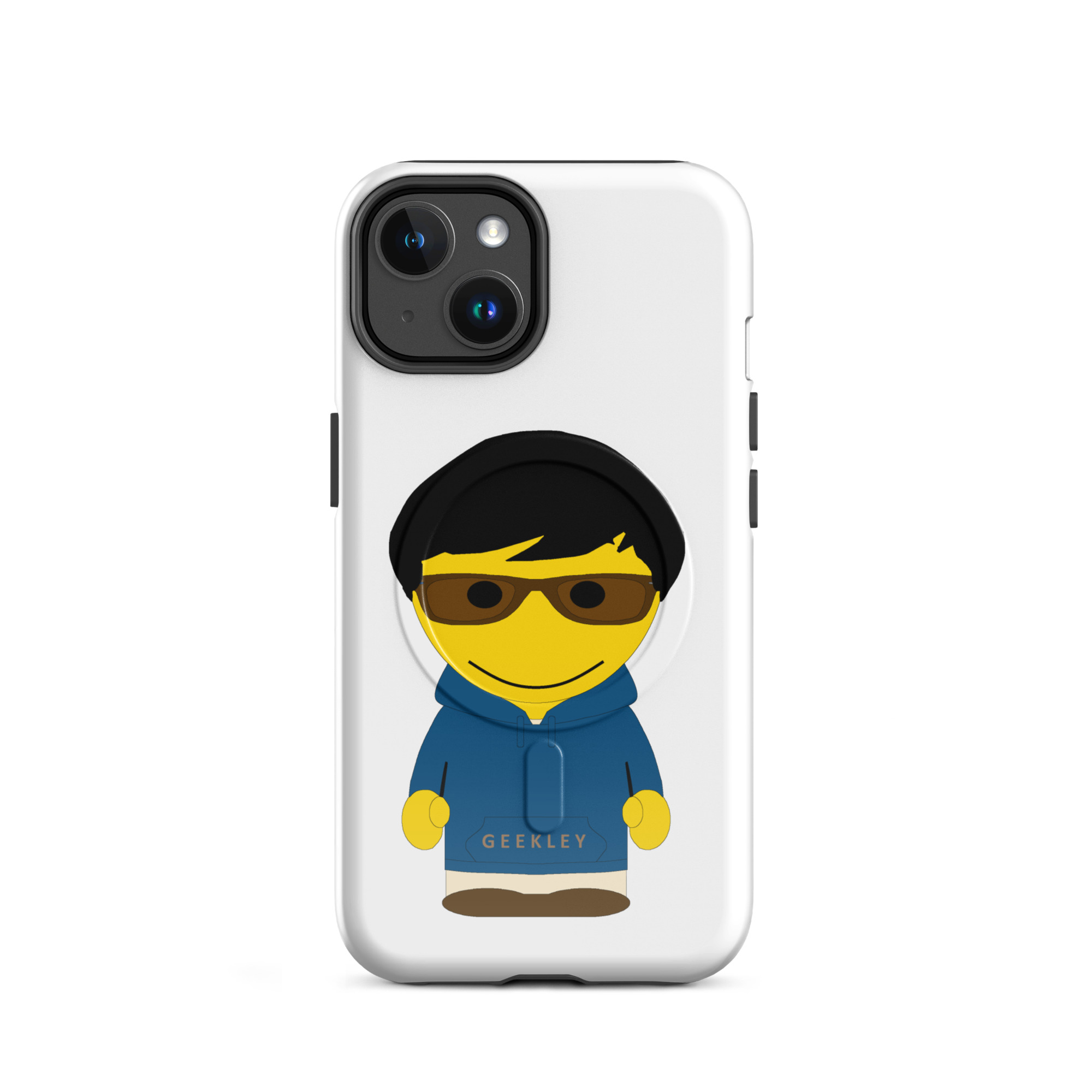 Coque iPhone® (MagSafe®) - sweatshirt marine - Benedict