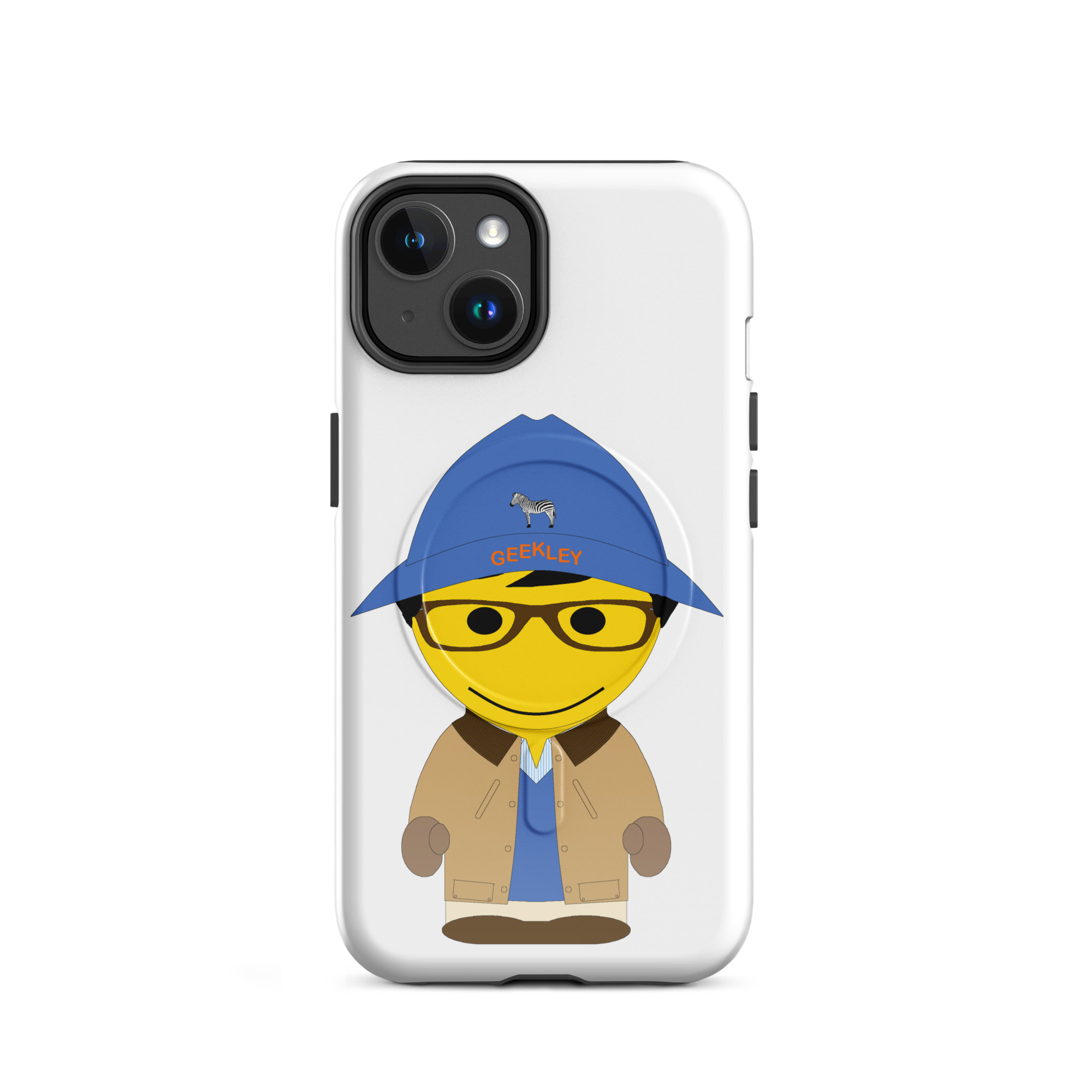 Coque iPhone® (MagSafe®) - veste huilée sable - Edgar
