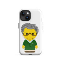 Coque iPhone® (MagSafe®) - pull col V vert sapin - Alistair