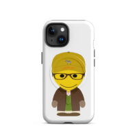 Coque iPhone® (MagSafe®) - veste huilée marron - Charles