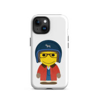 Coque iPhone® (MagSafe®) - veste huilée rouge - Dorian