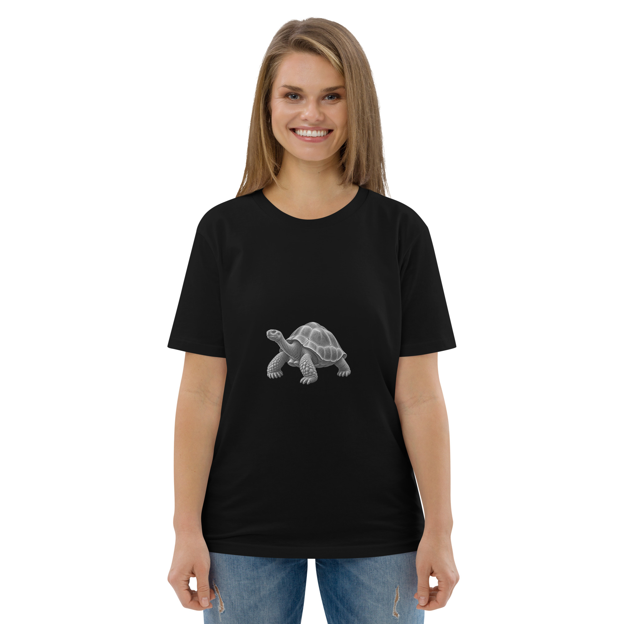 T-shirt coton biologique "MAISON GEEKLEY" - tortue