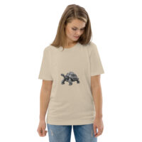 T-shirt coton biologique "MAISON GEEKLEY" - tortue