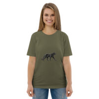 T-shirt coton biologique "MAISON GEEKLEY" - panthère