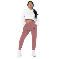 Pantalon de sport teint par pigment "Maison GEEKLEY" - panthère