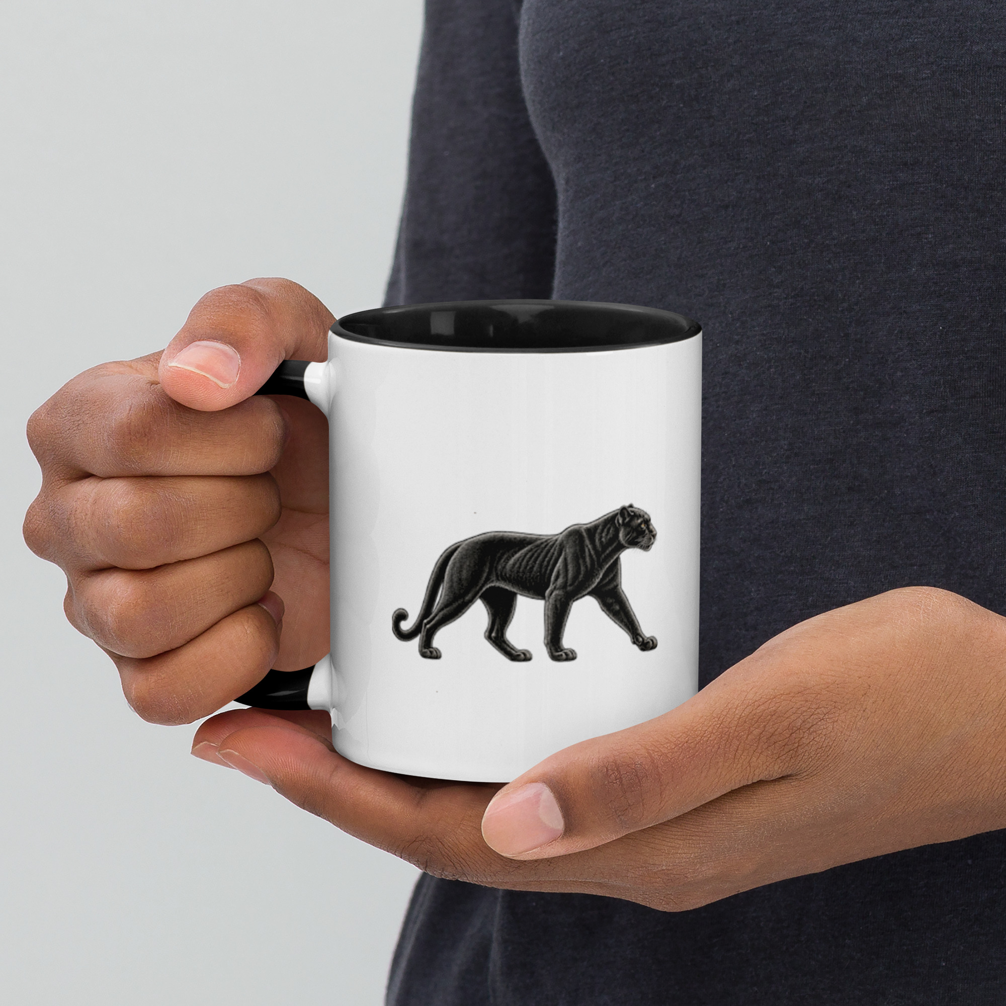 Mug coloré "Maison GEEKLEY" - panthère
