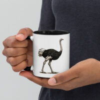 Mug coloré "Maison GEEKLEY" - autruche